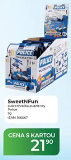 Tamda Foods SweetNFun cukro hračka puzzle toy Police nabídka