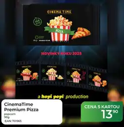 Tamda Foods CinemaTime Premium Pizza popcorn nabídka