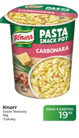 Tamda Foods Knorr Snack Testoviny nabídka