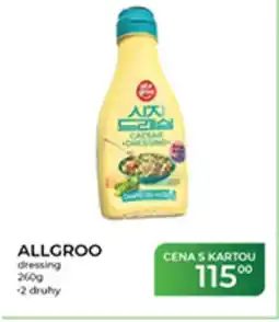 Tamda Foods ALLGROO dressing nabídka