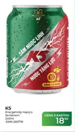 Tamda Foods K5 Energetický nápoj s zendenem nabídka