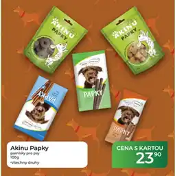 Tamda Foods Akinu Papky pamlsky pro psy nabídka