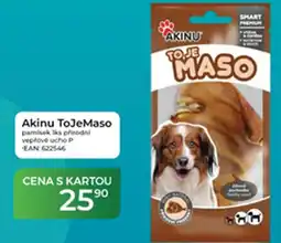 Tamda Foods Akinu ToJeMaso pamlsek přírodní veplové ucho P nabídka