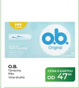 Tamda Foods O.B. Tampony nabídka