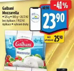 Albert Galbani Mozzarella nabídka