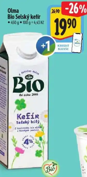 Albert Olma Bio Selský kefír nabídka