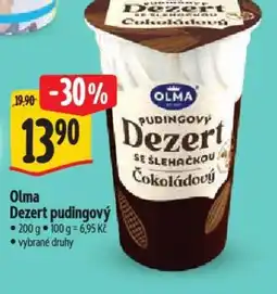 Albert Olma Dezert pudingový nabídka