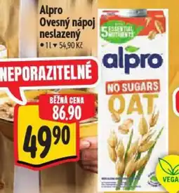 Albert Alpro Ovesný nápoj neslazený nabídka
