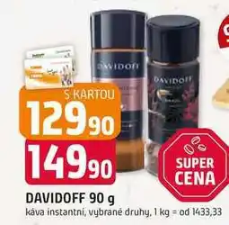 Trefa DAVIDOFF 90 g káva instantní, vybrané druhy nabídka
