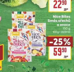 Billa Nice Bites Směs ořechů a ovoce nabídka