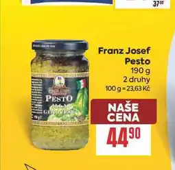 Billa Franz Josef Pesto nabídka