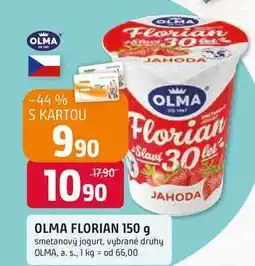 Trefa OLMA FLORIAN 150 g smetanový jogurt nabídka
