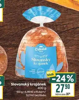 Billa Slovanský krajánek nabídka