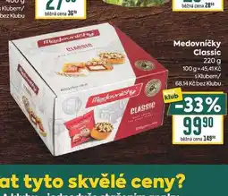 Billa Medovníčky Classic nabídka