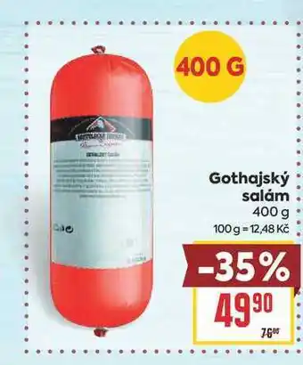 Billa Gothajský salám nabídka