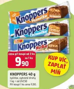 Trefa KNOPPERS 40 g tyčinka nabídka