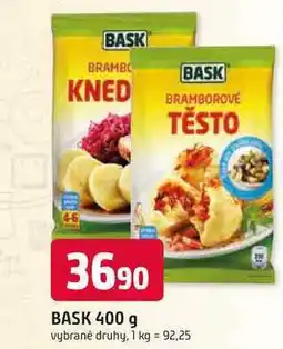 Trefa BASK BRAMBOROVÉ TĚSTO 400 g vybrané druhy nabídka