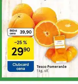 Tesco Tesco Pomeranče nabídka