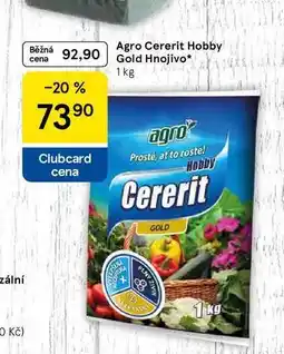 Tesco Agro Cererit Hobby Gold Hnojivo nabídka