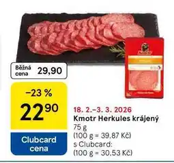 Tesco Kmotr Herkules krájený nabídka