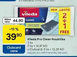 Tesco Vileda Pro Clean Houbička, 3 ks nabídka