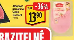 Albert Albertovo uzenářství Šunka standard nabídka