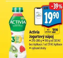 Albert Activia Jogurtový nápoj nabídka
