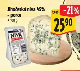 Albert Jihočeská niva 45% - porce nabídka
