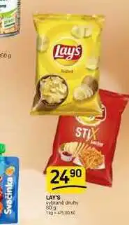 Flop LAY'S vybrané druhy nabídka