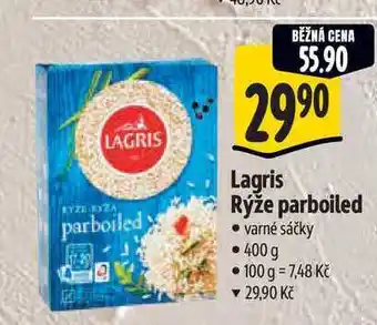 Albert Lagris Rýže parboiled varné sáčky nabídka