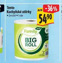 Albert Tento Kuchyňské utěrky 2vrstvé 1 role nabídka