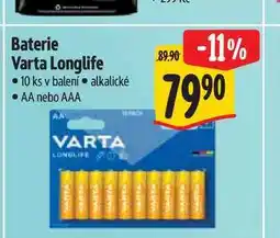 Albert Baterie Varta Longlife 10 ks nabídka
