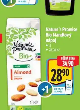 Albert Nature's Promise Bio Mandlový nápoj nabídka