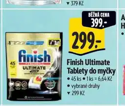 Albert Finish Ultimate Tablety do myčky 45 ks nabídka