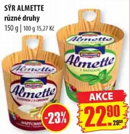 Flop Sýr almette 150g nabídka