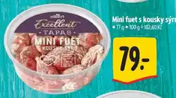 Albert Mini fuet s kousky sýru nabídka