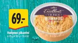 Albert Hummus pikantní nabídka