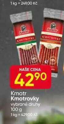 Hruška Kmotr Kmotrovky vybrané druhy nabídka