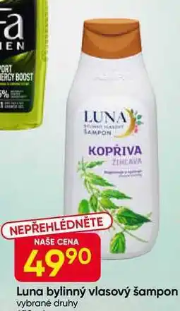 Hruška Luna bylinný vlasový šampon vybrané druhy nabídka