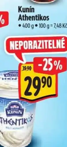 Albert Kunín Athentikos nabídka