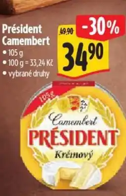 Albert Président Camembert nabídka