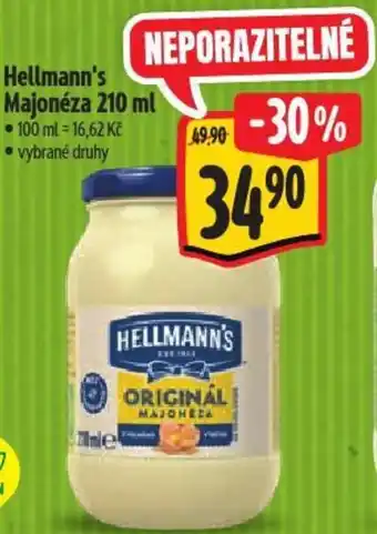 Albert Hellmann's Majonéza nabídka