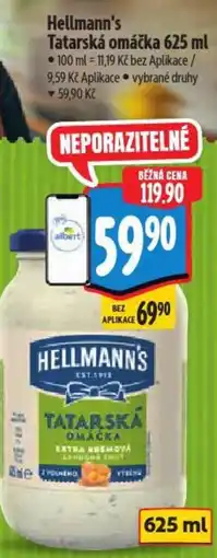 Albert Hellmann's Tatarská omáčka nabídka
