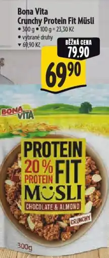 Albert Bona Vita Crunchy Protein Fit Müsli nabídka