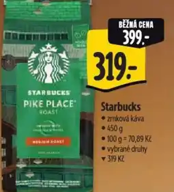 Albert Starbucks nabídka