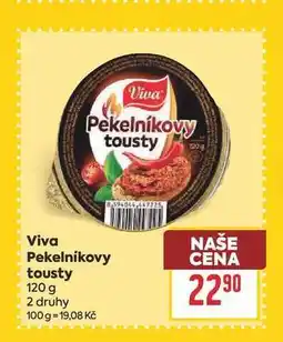 Billa Viva Pekelníkovy tousty nabídka
