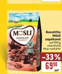 Billa BonaVita Müsli zapékané od nabídka