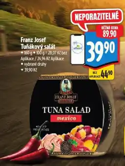 Albert Franz Josef Tuňákový salát nabídka