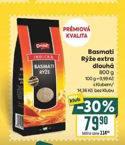 Billa Basmati Rýže extra dlouhá nabídka