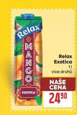 Billa Relax Exotica nabídka